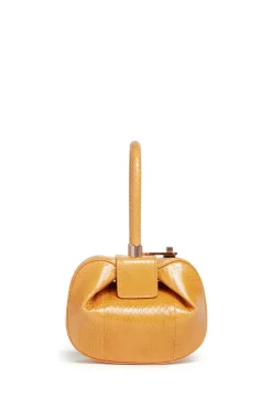 Demi Bag in Saffron Snakeskin