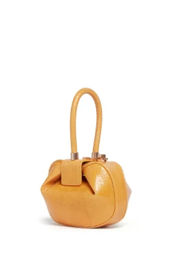 Demi Bag in Saffron Snakeskin