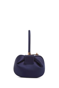 Demi Bag in Sapphire Satin