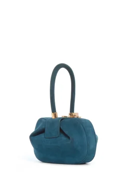 Demi Bag in Teal Suede