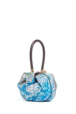 Demi Jupiter Bag in Painted Bordeaux Textured Leather