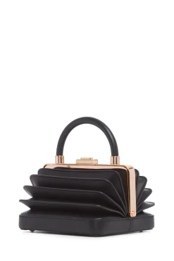 Diana Bag in Black Nappa Leather