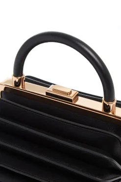 Diana Bag in Black Nappa Leather
