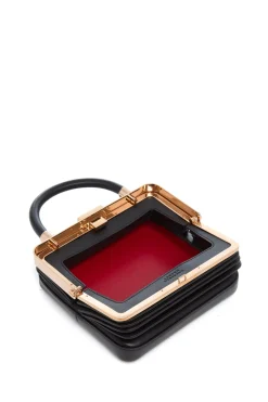 Diana Bag in Black Nappa Leather