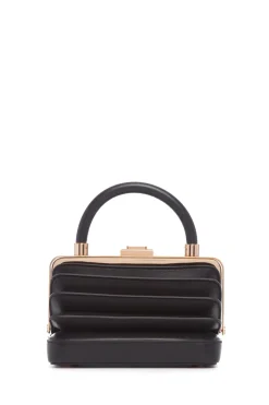 Diana Bag in Black Nappa Leather