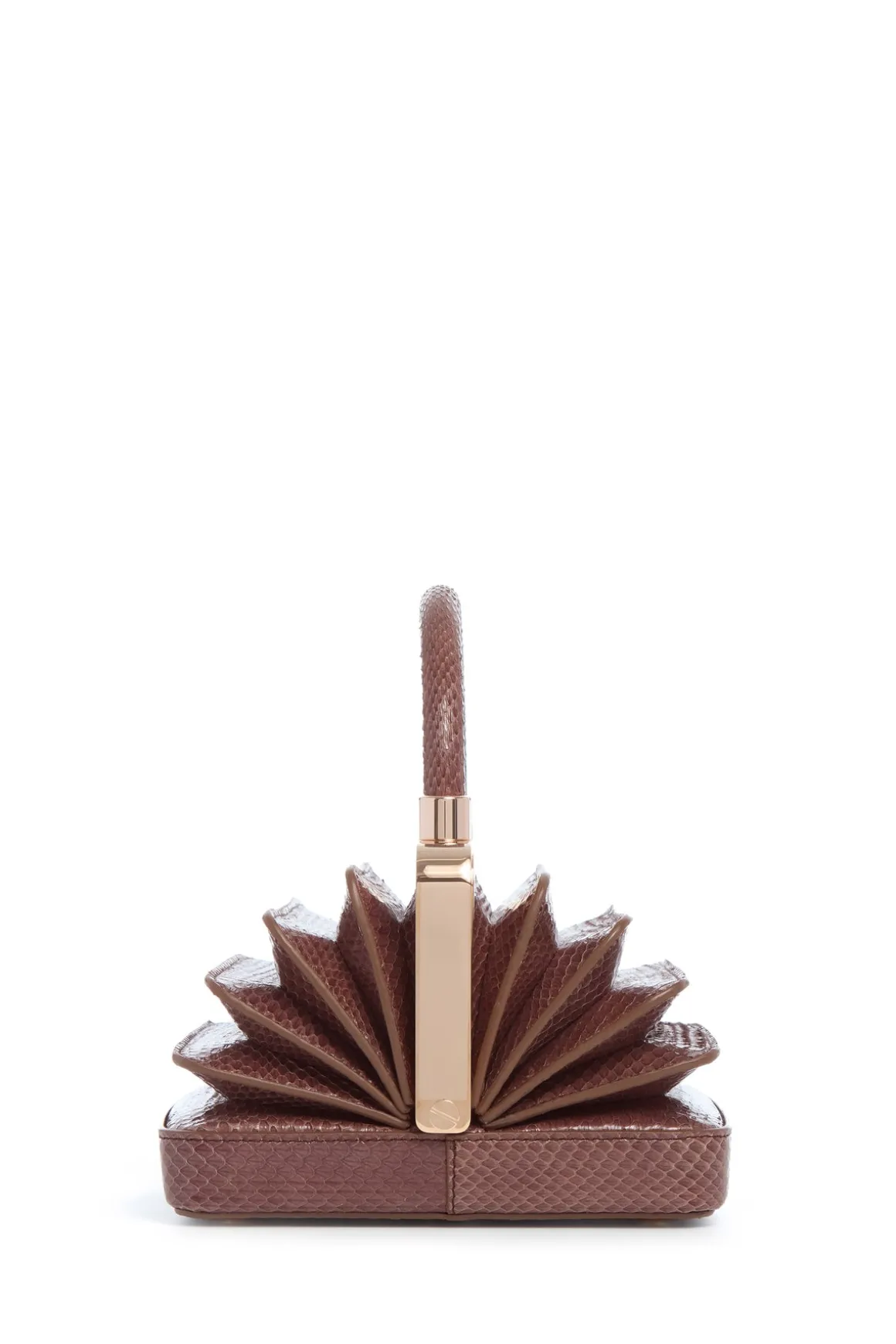 Diana Bag in Chocolate Snakeskin