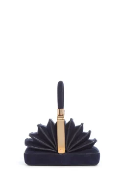 Diana Bag in Navy Suede