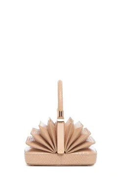 Diana Bag in Nude Snakeskin