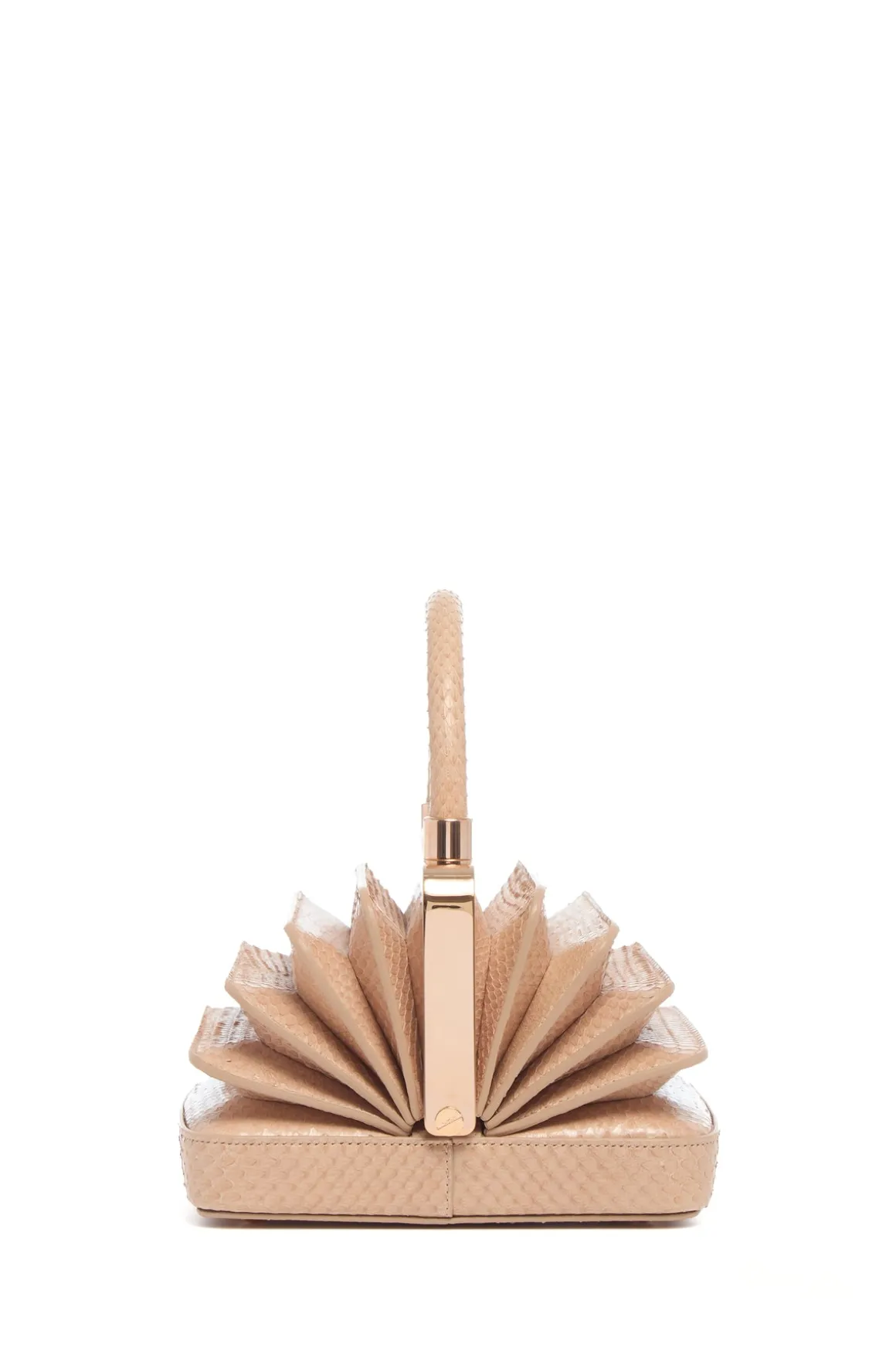 Diana Bag in Nude Snakeskin