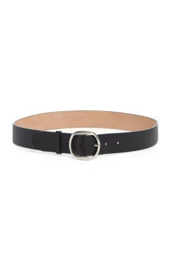 Elster Belt in Black Leather