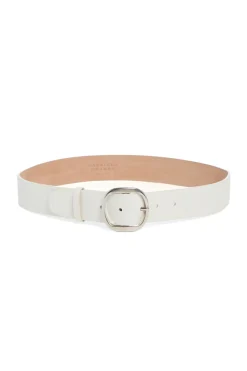 Elster Belt in Ivory Leather