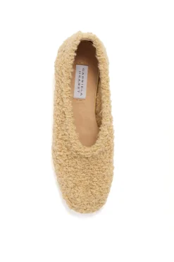 Emperor Flat Shoe in Hay Silk Cashmere Linen