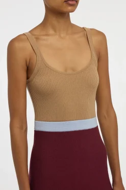 Flaminius Knit Dress in Bordeaux Multi Merino Wool
