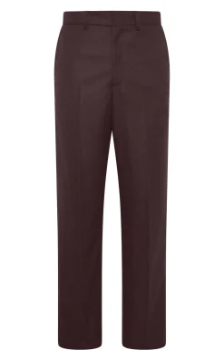 Harold Trouser in Burnt Sienna Wool Cashmere Flannel