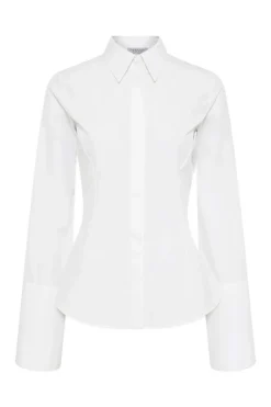 Jataya Shirt in White Sea Island Cotton