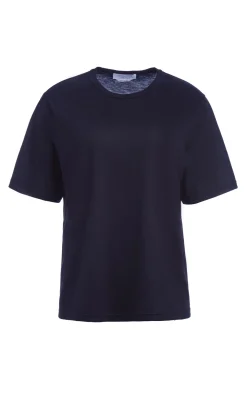 Kirby T-Shirt in Dark Navy Cashmere