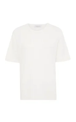 Kirby T-Shirt in Ivory Cashmere Jersey