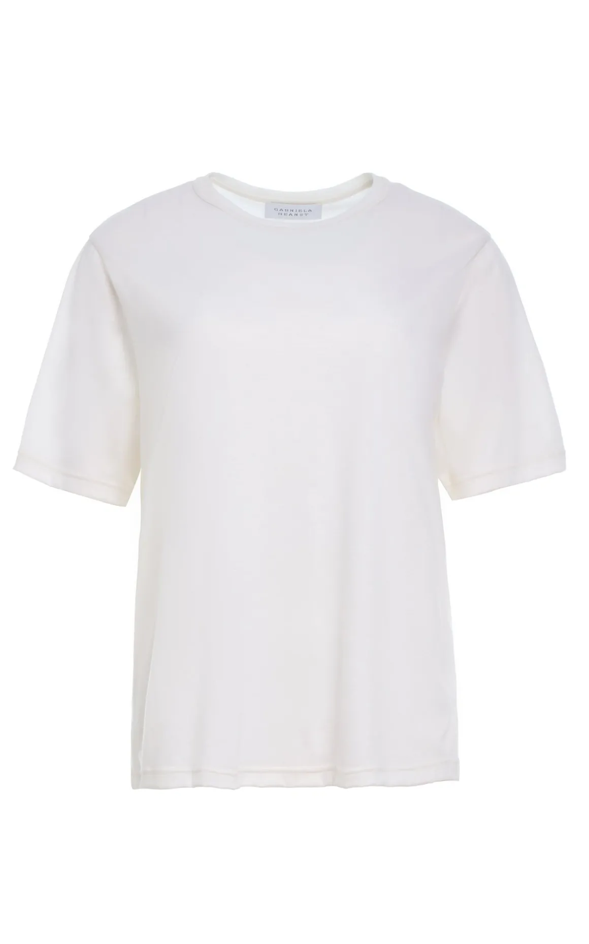 Kirby T-Shirt in Ivory Cashmere