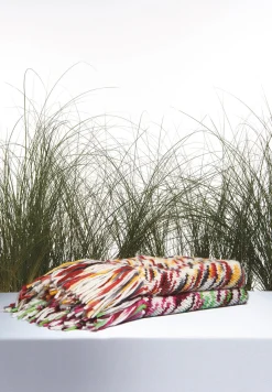 Lauren Knit Wrap in Space Dye Jewel Multi Welfat Cashmere
