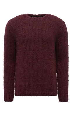 Lawrence Knit Sweater in Bordeaux Welfat Cashmere M