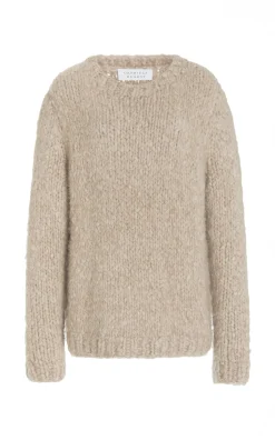 Lawrence Knit Sweater in Oatmeal Welfat Cashmere