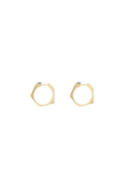 Leo Earrings in 18K Yellow Gold