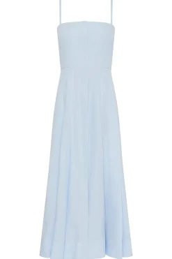 Magritte Dress in Light Blue Aloe Linen