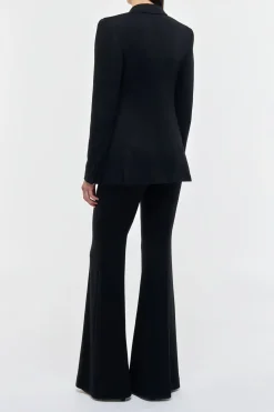 Mairi Blazer In Black Cashmere Jersey