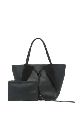Marija Tote Bag in Black Nappa Leather