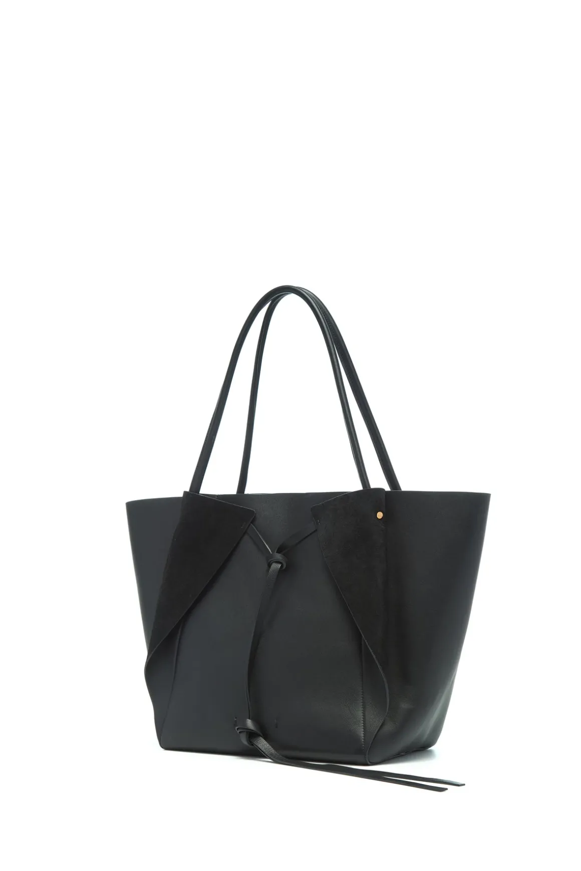 Marija Tote Bag in Black Nappa Leather