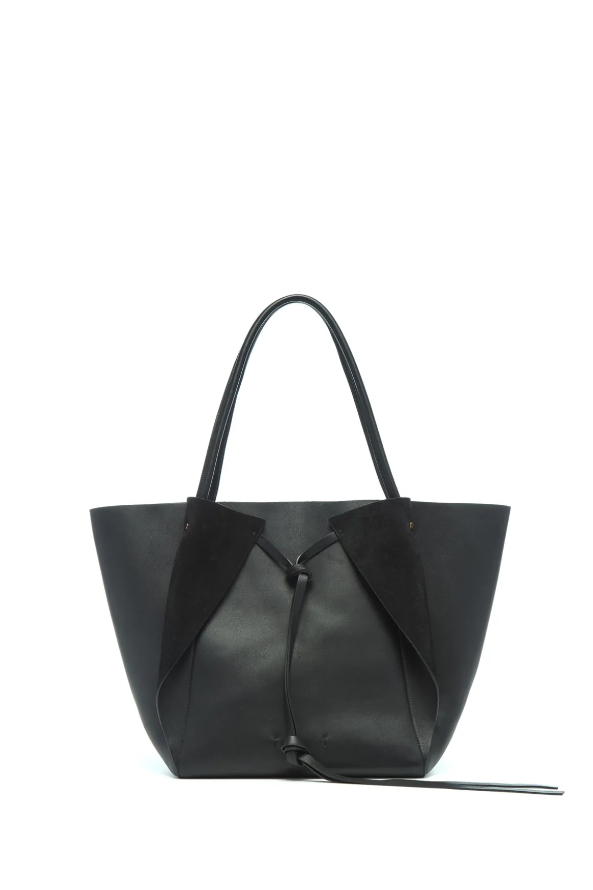 Marija Tote Bag in Black Nappa Leather