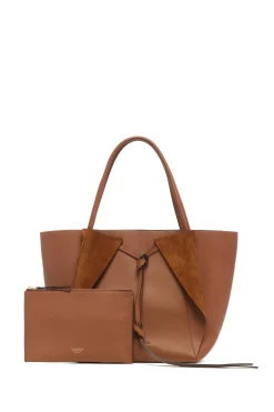 Marija Tote Bag in Cognac Leather