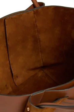 Marija Tote Bag in Cognac Leather