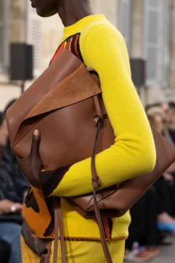 Marija Tote Bag in Cognac Nappa Leather