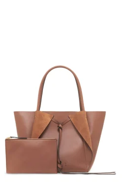 Marija Tote Bag in Cognac Nappa Leather