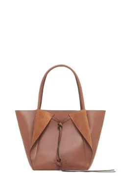 Marija Tote Bag in Cognac Nappa Leather