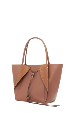 Marija Tote Bag in Cognac Nappa Leather