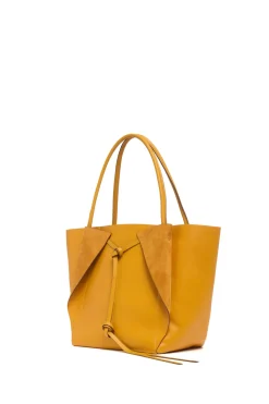 Marija Tote Bag in Golden Birch Nappa Leather