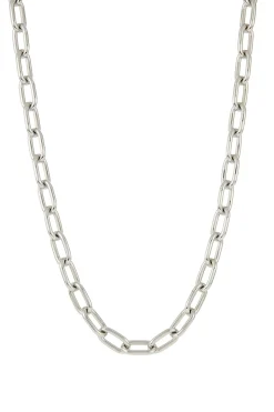 Medium Link Necklace in 18K White Gold (Classic Links)
