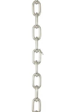 Medium Link Necklace in 18K White Gold (Classic Links)