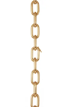 Medium Link Necklace in 18K Yellow Gold (Classic Links)