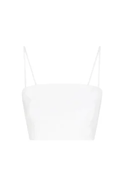 Nadir Top in White Sea Island Cotton