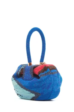 Nina Bag in Air Multi Crochet Cashmere