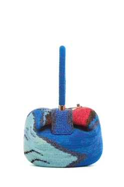 Nina Bag in Air Multi Crochet Cashmere