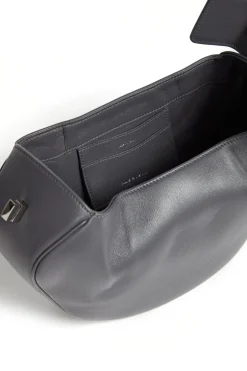 Nina Bag in Charcoal Nappa Leather