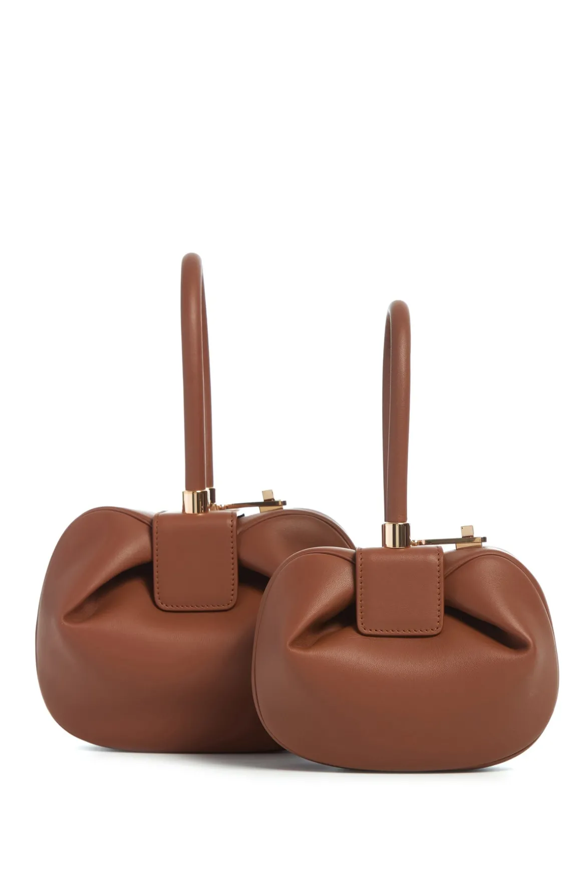 Nina Bag in Cognac Nappa Leather