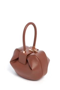 Nina Bag in Cognac Nappa Leather