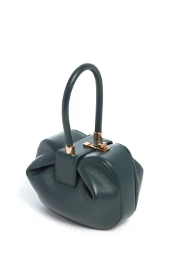 Nina Bag in Green Nappa Leather