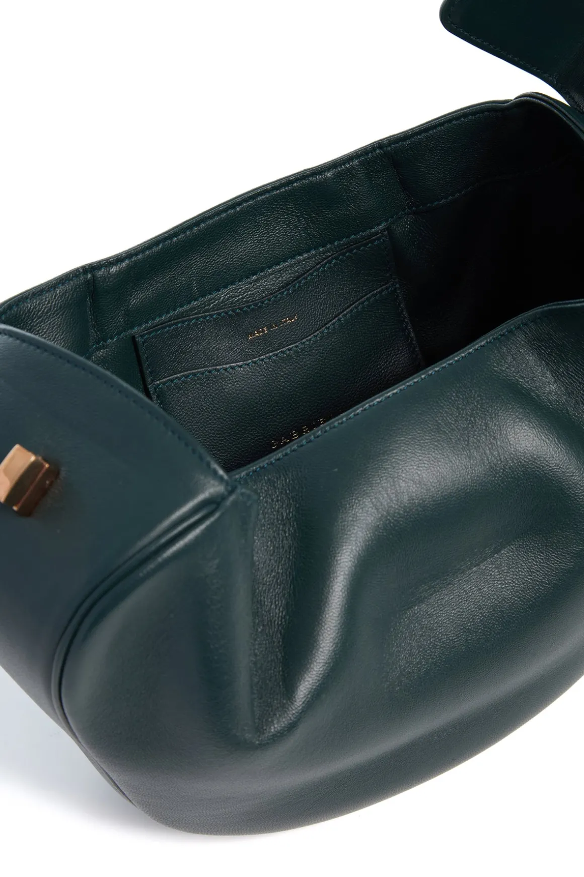Nina Bag in Green Nappa Leather