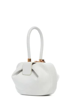 Nina Bag in Ivory Crocodile Leather